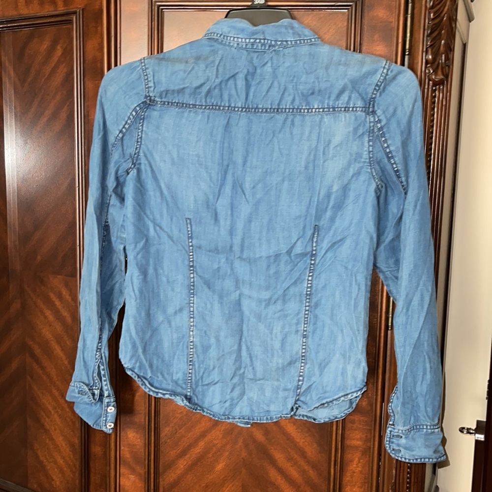 Denim Button Down - image 2